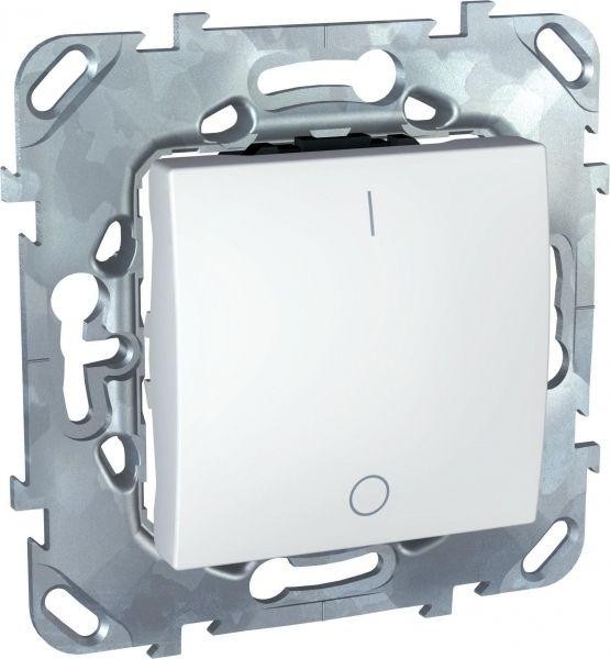  Механизм выключателя 1-кл. 2п СП Unica 16А IP20 (сх. 2) бел. SchE MGU5.262.18ZD 
