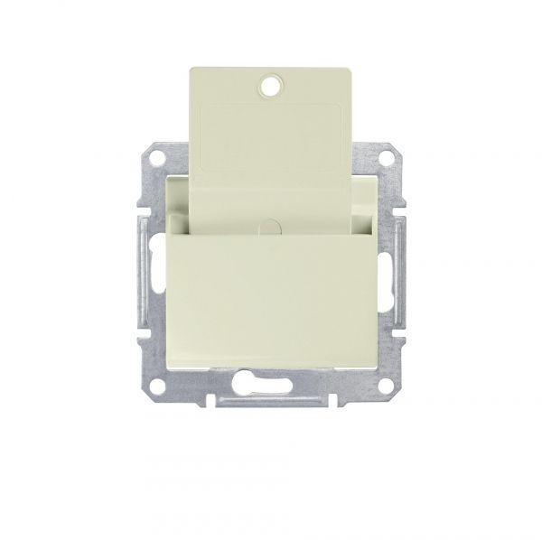  Механизм выключателя карточного 1-кл. СП Sedna 10А IP20 250В беж. SchE SDN1900147 