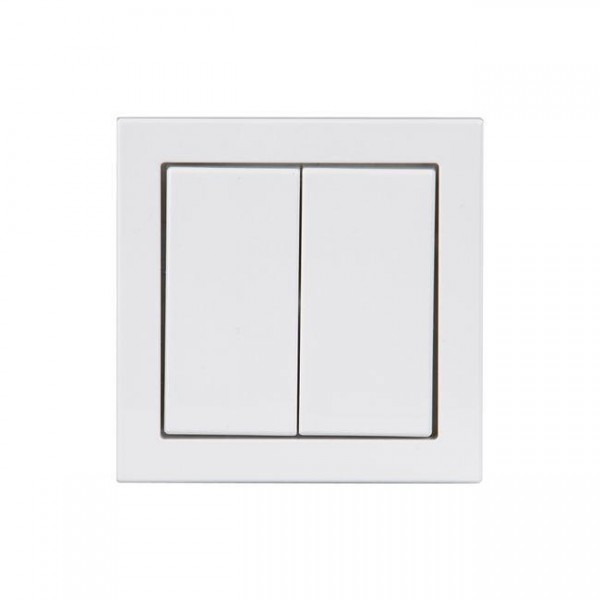  Выключатель 2-кл. СП Impressivo 16А IP44 бел. ABB 2TKA000173G1 