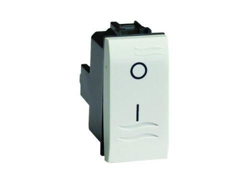  Выключатель 1-кл. 2п 1мод. Brava 16А IP20 сл. кость DKC 75131S 
