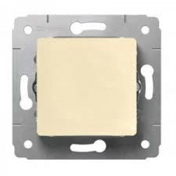  Выключатель 1-кл. СП Cariva 10А IP20 сл. кость (DIY-упак.) Leg 695900 