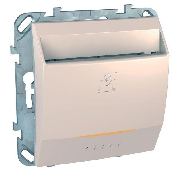  Механизм выключателя карточного СП Unica 10А IP20 беж. SchE MGU5.283.25ZD 