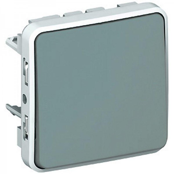  Механизм переключателя промежуточного 1-кл. СП Plexo 10А IP55 10AX сер. Leg 069521 