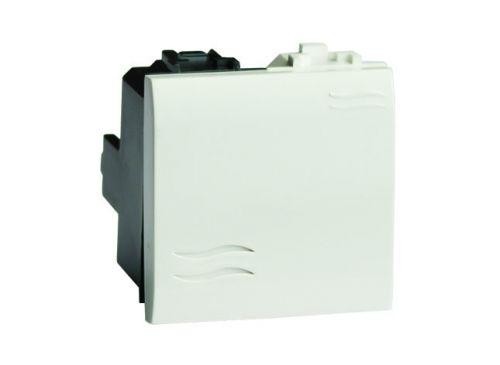  Переключатель 1-кл. 2мод. Brava 16А IP20 бел. DKC 76012B 