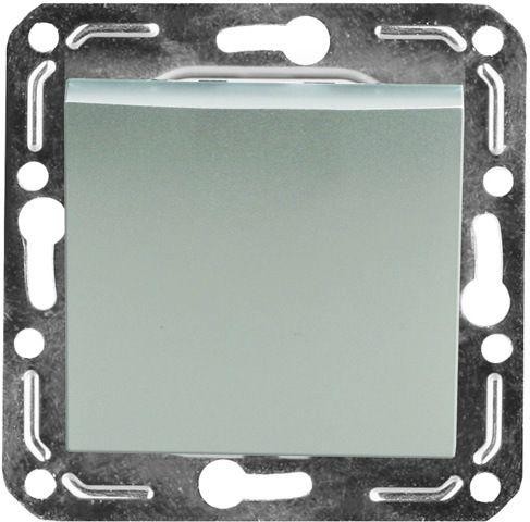  Механизм переключателя проходного 1-кл. СП 10А IP20 V01-15-Р11-М серебр. Volsten 10018 