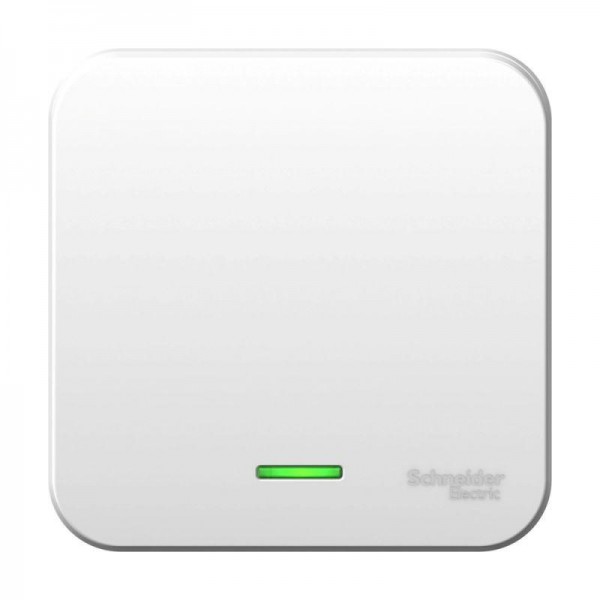  Выключатель 1-кл. ОП Blanca 6А IP20 (сх. 1) 250В с подсветкой бел. SchE BLNVA061101 