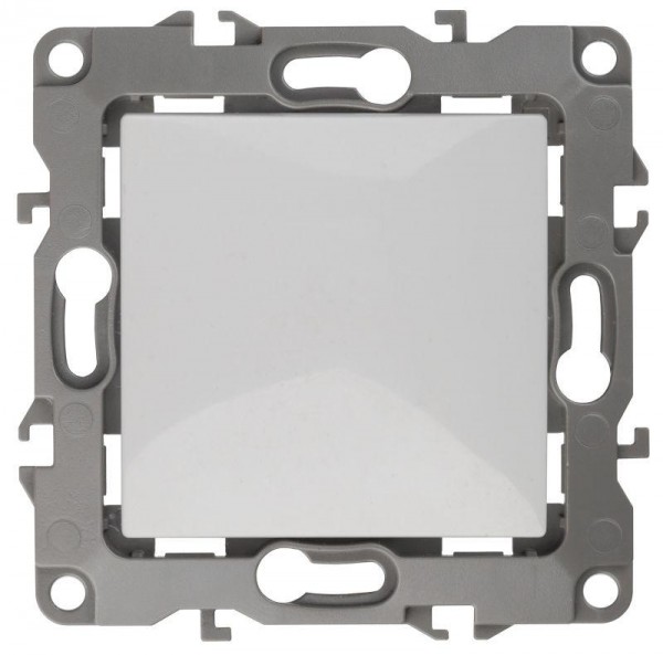  Механизм выключателя 1-кл. СП Эра12 10А IP20 12А-1001-01 250В 10AX Al+Cu бел. Эра Б0038584 