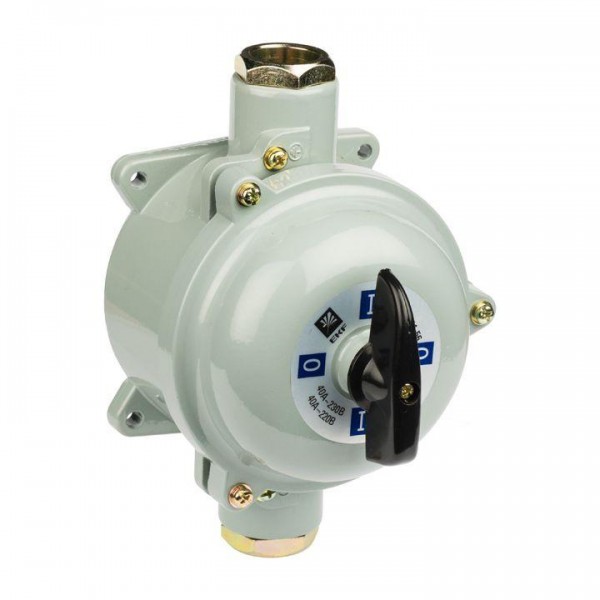  Переключатель пакетный 1-кл. 100А IP56 ПП 3-100/Н2 М1 сил. сер. EKF pp-3-100-5 
