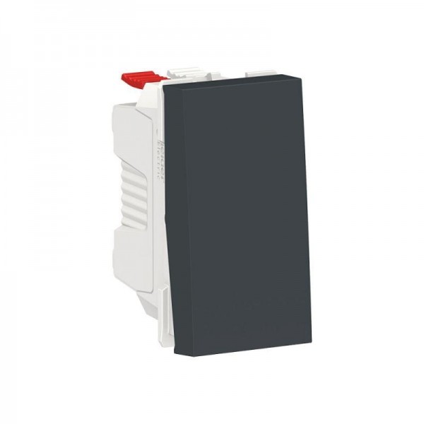  Выключатель 1-кл. 1мод. СП Unica Modular IP21 (сх. 1) 250В 10AX антрацит SchE NU310154 