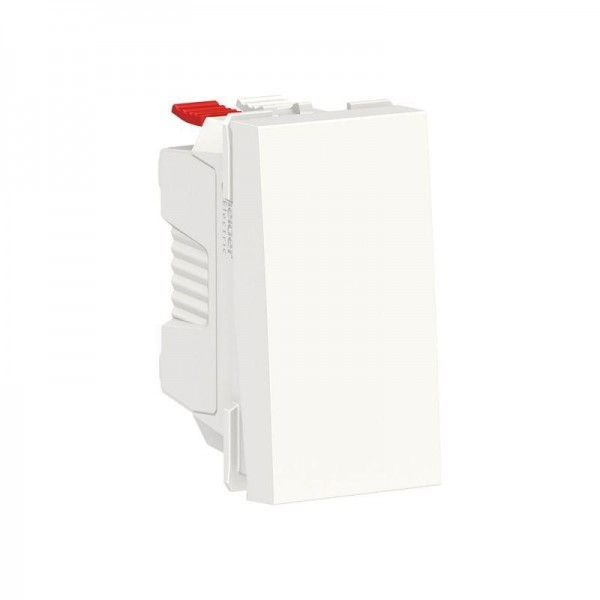  Выключатель 1-кл. 1мод. СП Unica Modular IP21 (сх. 1) 250В 10AX бел. SchE NU310118 