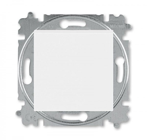  Выключатель 1-кл. СП Levit IP20 бел./бел. ABB 2CHH590145A6003 