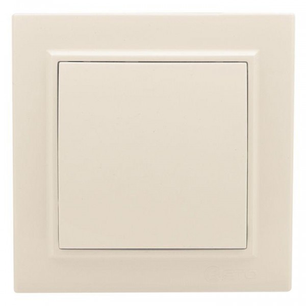  Выключатель 1-кл. СП Минск 10А IP20 беж. EKF ERV10-021-20 