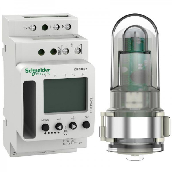  Выключатель сумеречный IC2000p+ програмир. с улич.датч. SchE CCT15483 