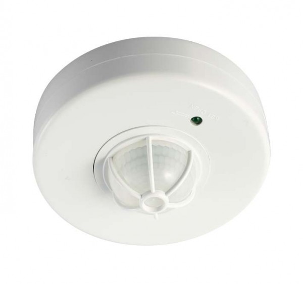  Датчик движения PMS-IR 024 1200Вт 360град. 2-6м IP20 WH JazzWay 5012974 