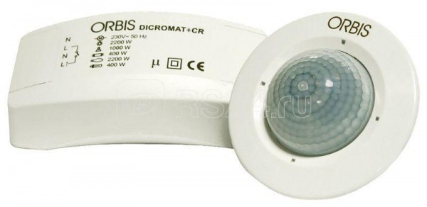  Датчик присутствия DICROMAT + CR 230В Orbis OB134512 