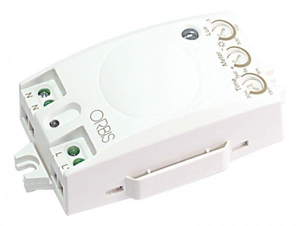  Датчик присутствия 360град. ECOMAT MINI IP20 бел. Orbis OB135012 