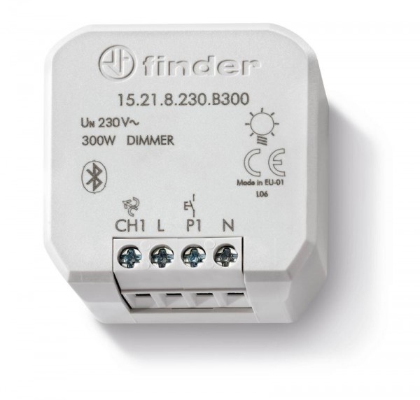  Диммер электронный 300Вт 230В AC монтаж в коробке IP20 BLE Yesly FINDER 15218230В300 