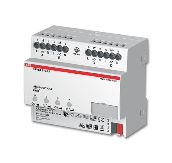  Светорегулятор универсальный UD/S4.210.2.1 4-210Вт ABB 2CKA006197A0047 