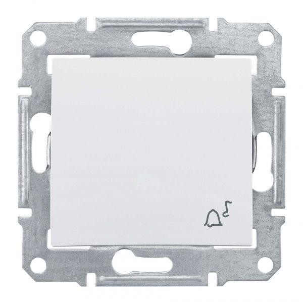  Кнопка "Звонок" СП Sedna IP44 бел. SchE SDN0800321 