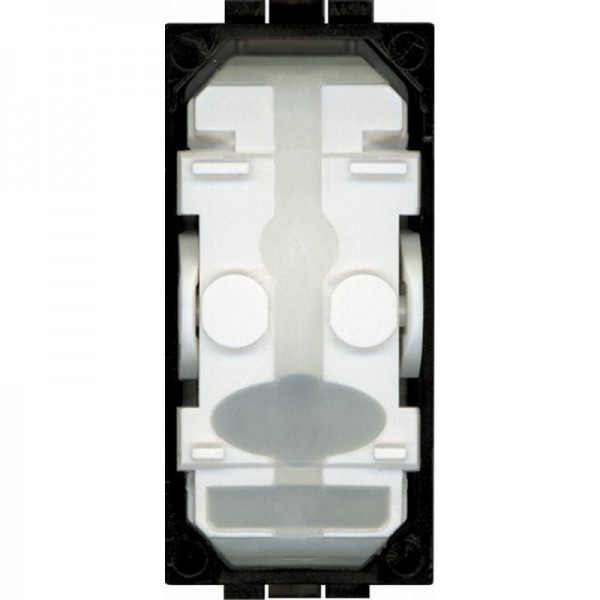  Кнопка с авт. клем. размер 1мод. без клавиши LivingLight Leg BTC LN4005A 