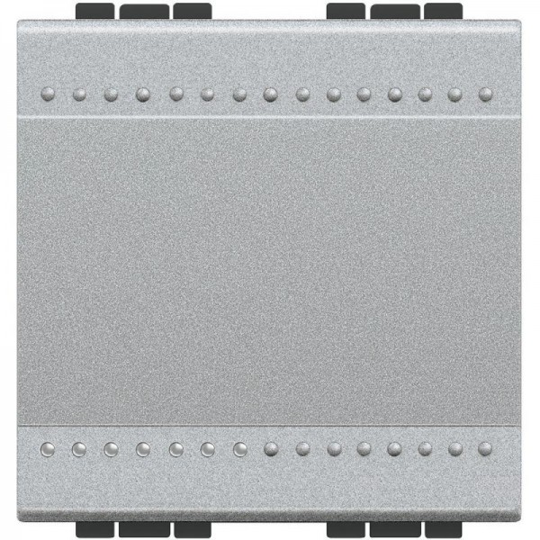  Кнопка с винт. клем. размер 2мод. LivingLight алюм. Leg BTC NT4005M2N 