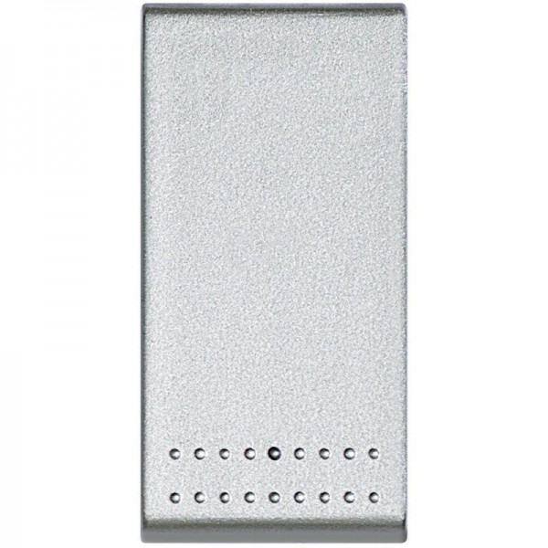  Кнопка 10А 1P-NC LivingLight алюм. Leg BTC NT4034N 