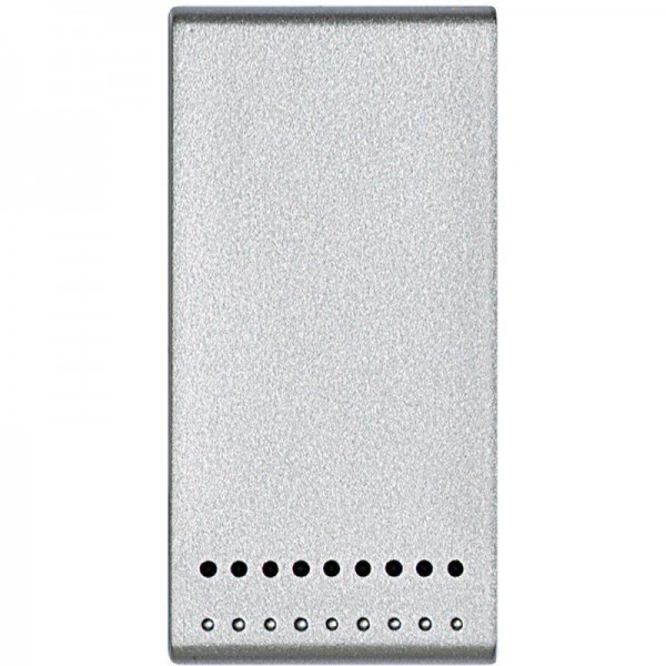  Кнопка (NO) 10А 2P с независ. контактами LivingLight алюм. Leg BTC NT4044N 