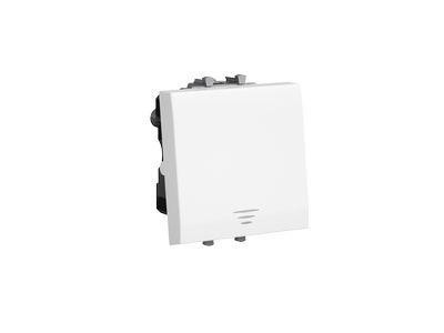  Кнопка 2мод. 16А Avanti "Белое облако" DKC 4400152 