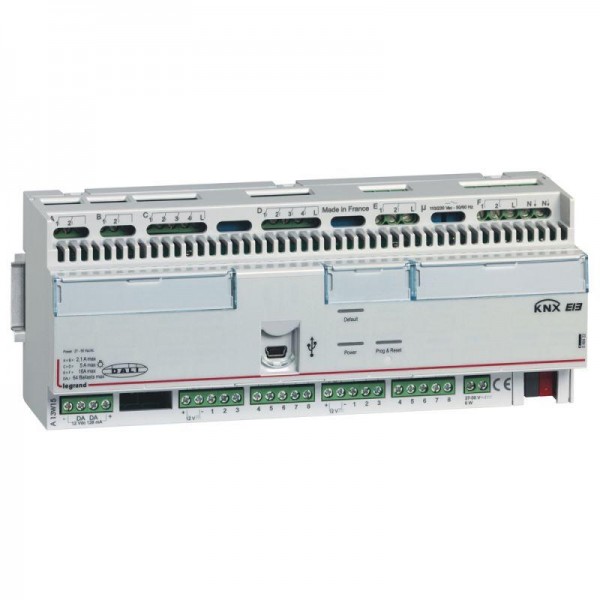  Контроллер для диммир. KNX 8вых. DALI (HOTEL) Leg 048422 