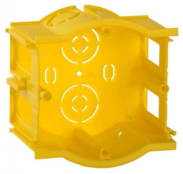  Коробка установочная С3 d68x45 для твердых стен (сборная проходная) (опт. уп) ИЭК UKT10-068-045-000-K0-N-UO 