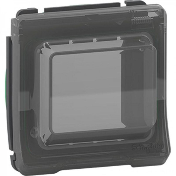  Крышка Mureva Styl для бокса под исталляцию Unica IP55 антрацит SchE MUR35106 