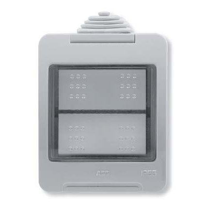  Коробка для открытой установки на 2мод. Zenit/Stylo IP55 ABB 2CLA329100N1101 