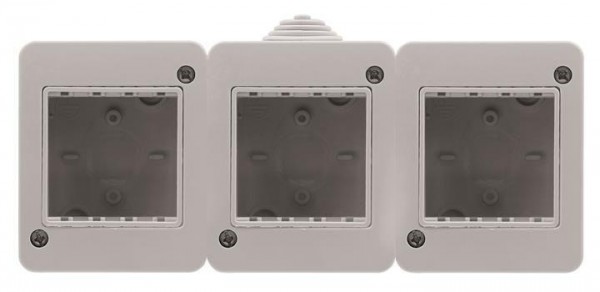  Коробка для открытой установки на 6мод. Zenit/Stylo IP40 ABB 2CLA329310N1101 