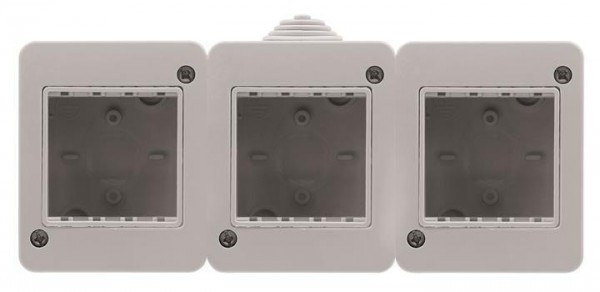 Коробка для открытой установки на 6мод. Zenit/Stylo IP55 ABB 2CLA329300N1101 