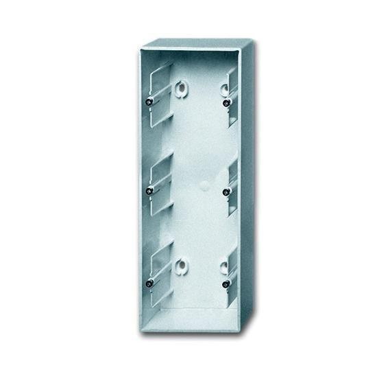  Коробка для открытого монтажа 3 поста future серебр. алюм. ABB 2CKA001799A0917 