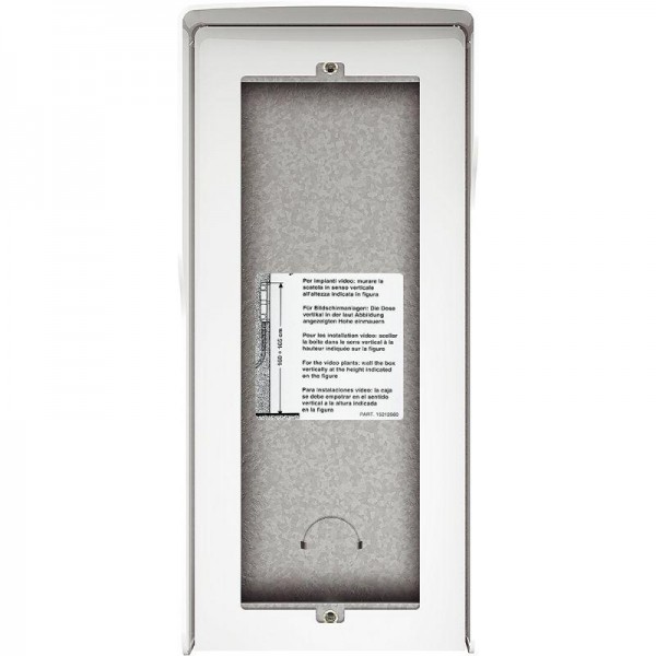  Коробка накладная 3мод. allwhite Leg BTC 350632 