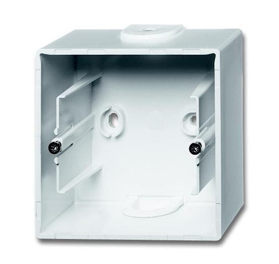  Коробка для открытого монтажа 1 пост future альп. бел. ABB 2CKA001799A0982 