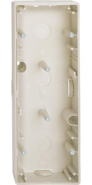  Коробка 3 поста ОП Merten беж. SchE MTN512344 