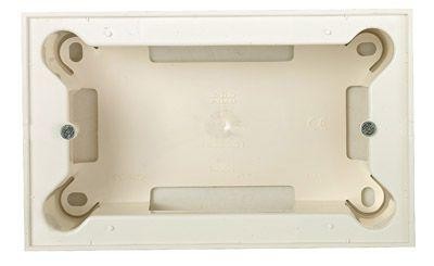  Цоколь для открытой установки на 4мод. без рамки Zenit бел. ABB 2CLA299400N1101 