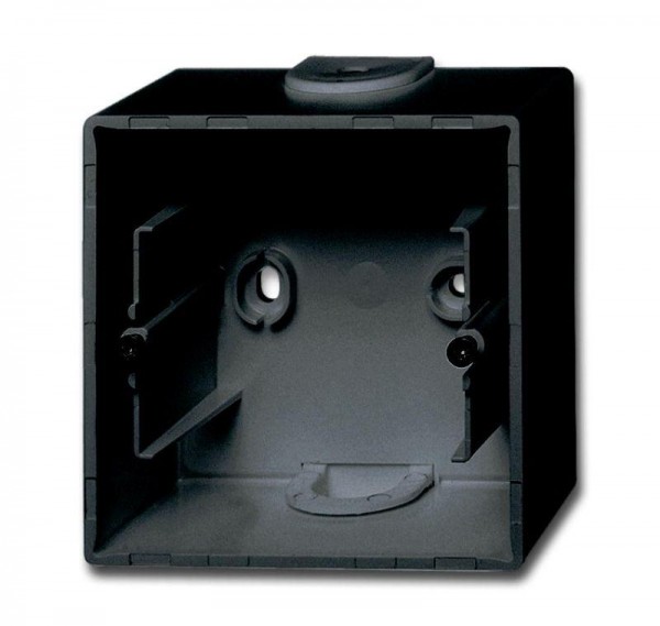  Коробка для открытого монтажа 1 пост Basic 55 chateau-black ABB 2CKA001799A0965 