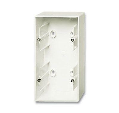  Коробка для открытого монтажа 2 поста Basic 55 chalet-white ABB 2CKA001799A0969 
