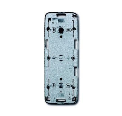  Коробка 2 поста для открытого монтажа future серебристо-алюм. ABB 2CKA001799A0906 
