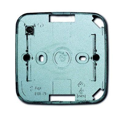 Коробка 1 пост для открытого монтажа future серебристо-алюм. ABB 2CKA001799A0905 