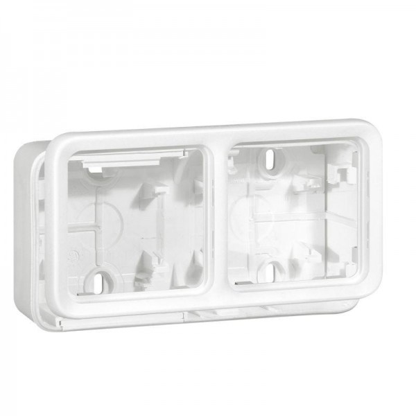  Коробка PLEXO для монтажа 2поста горизонт. Leg 070742 
