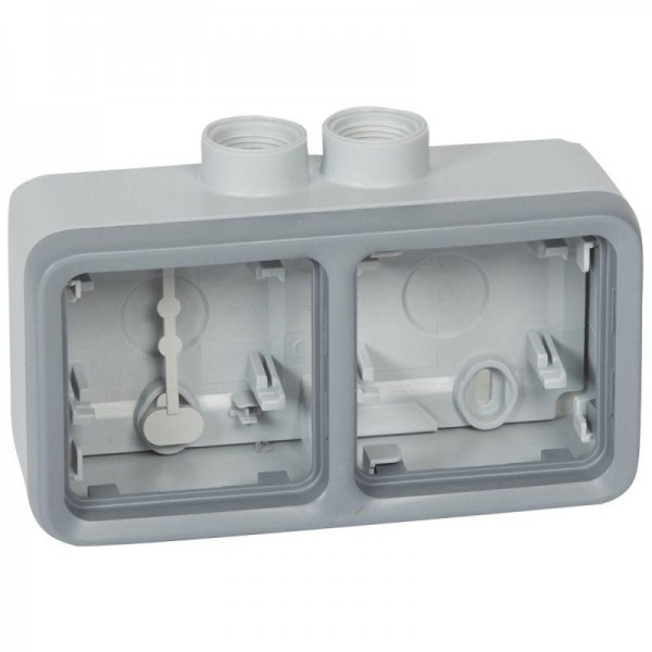  Коробка с каб. вводом PLEXO ISO20 2вых. 2п. горизонт. Leg 069678 