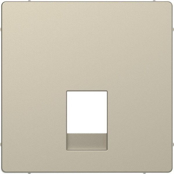  Накладка центральная Merten D-Life для розетки 2-м RJ11/RJ12 SD сахара SchE MTN4215-6033 