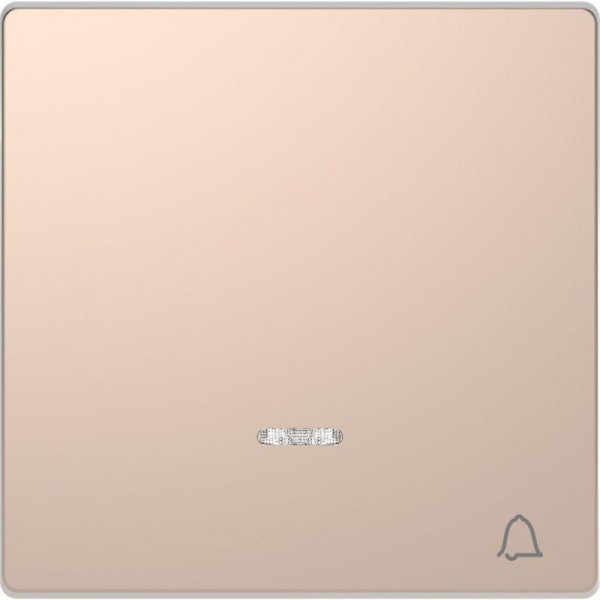  Клавиша звонка Merten D-Life линза для LED мод. сим. SD шампань SchE MTN3325-6051 