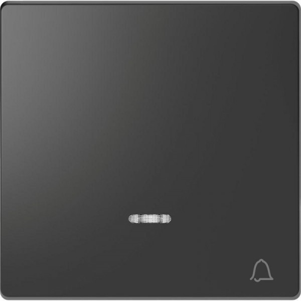  Клавиша звонка Merten D-Life линза для LED мод. сим. SD антрацит SchE MTN3325-6034 