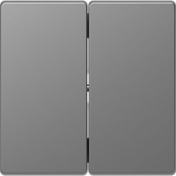  Клавиша для 2-кл. выкл. Merten D-Life SD нерж. сталь SchE MTN3400-6036 