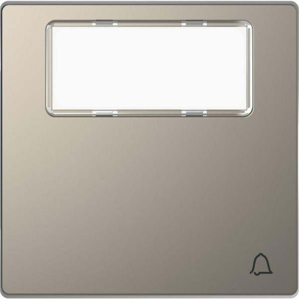  Клавиша для 1-кл. звонка Merten D-Life с полем для надписи SD никель SchE MTN3365-6050 